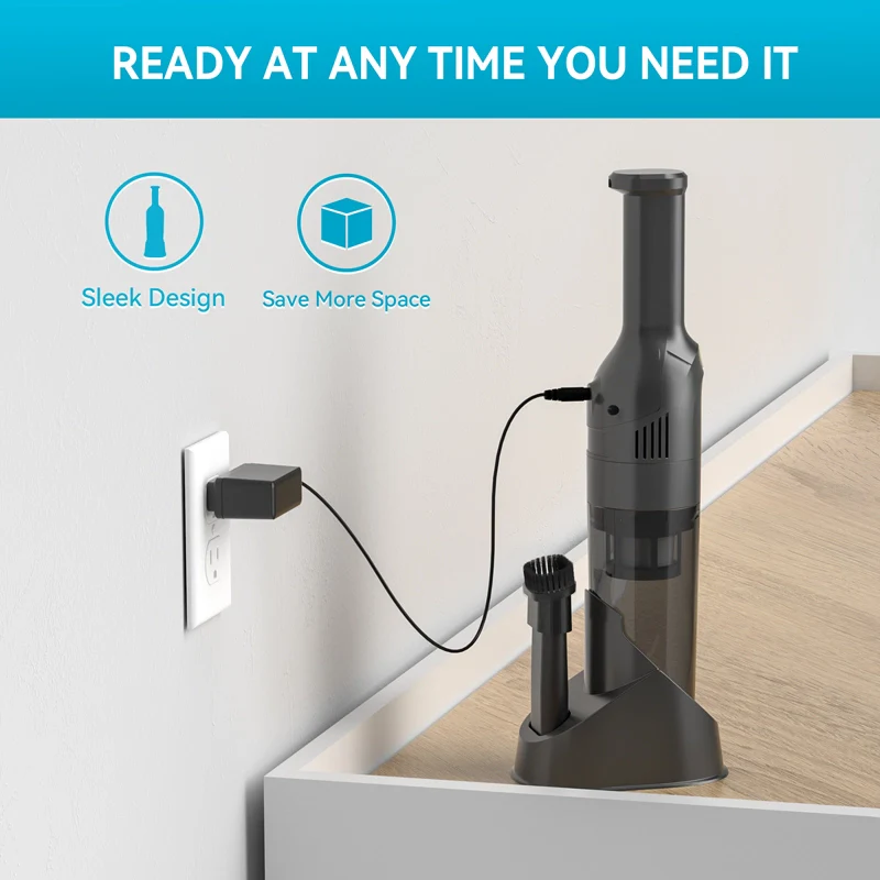INSE H1 Handheld Vacuum Cordless Ultra-Lightweight Mini Hand Vacuum for Car Home Office - Image 3