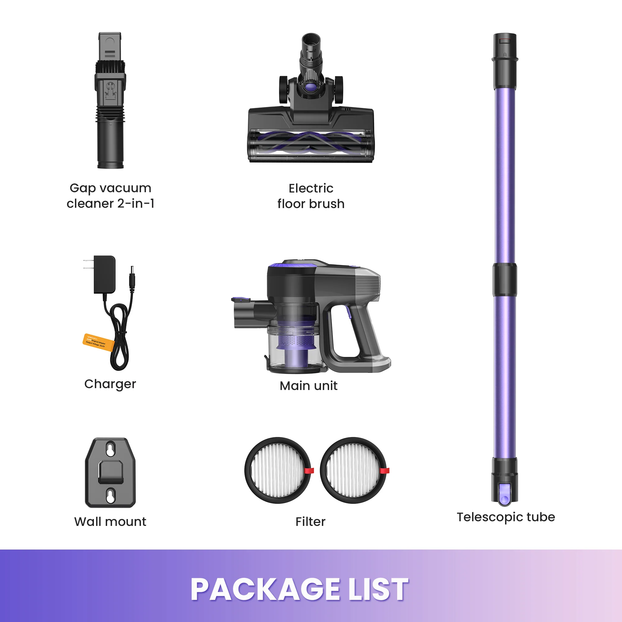 INSE Lightweight Cordless Stick Vacuum Cleaner for Carpet Hardwood Floor Pet Hair, N3P & N3E - Image 10