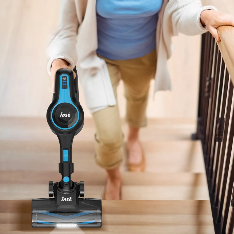 INSE N5T Cordless Vacuum 145w 12kpa Suction Power 6 in 1 Stick Vacuum - Image 3