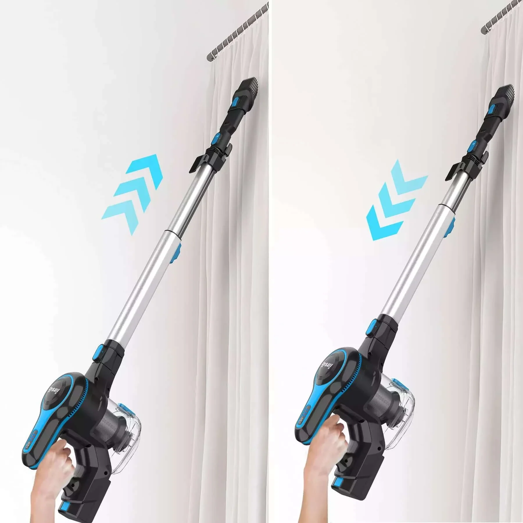 INSE N5T Cordless Vacuum 145w 12kpa Suction Power 6 in 1 Stick Vacuum - Image 6