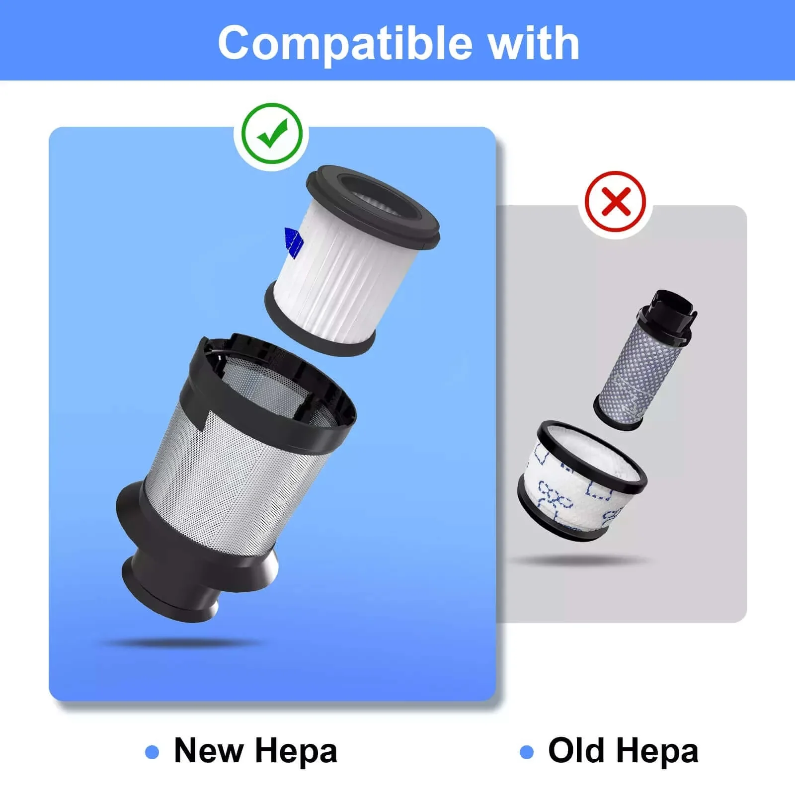 INSE N5S/N5T Cordless Vacuum Filters - Updated - Image 4
