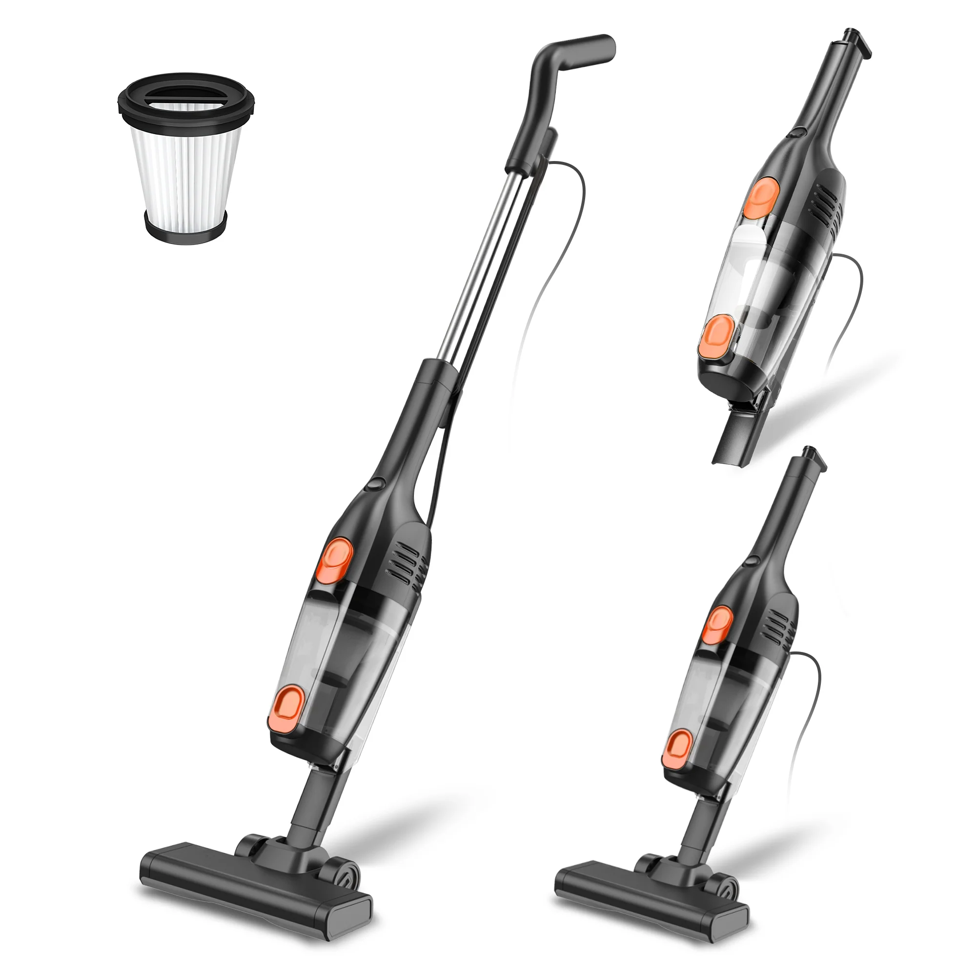 INSE R6X Corded Stick Vacuum Cleaner for Hard floors 15KPa Suction with 600W Motor - Image 15
