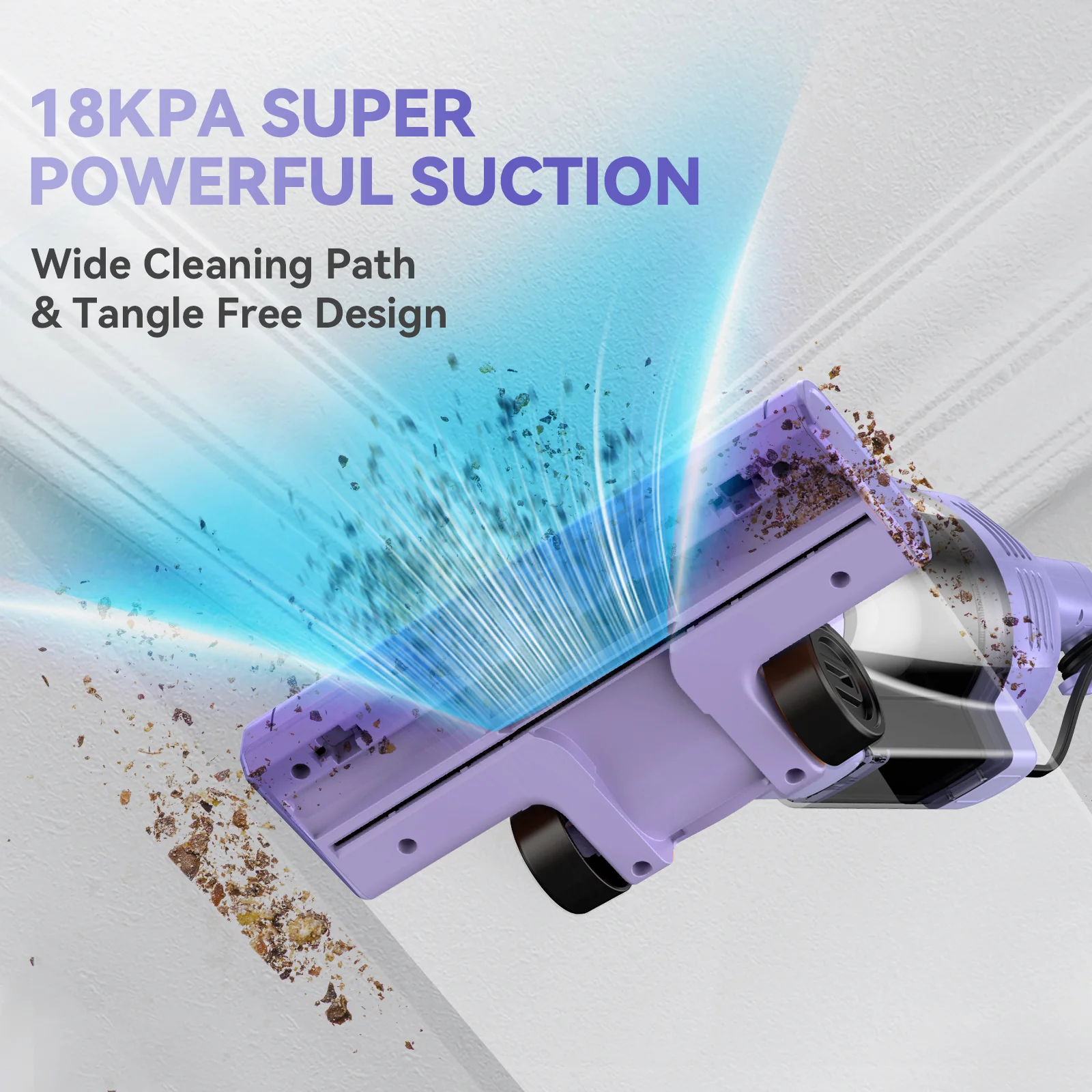 INSE R6X Corded Stick Vacuum Cleaner for Hard floors 15KPa Suction with 600W Motor - Image 6