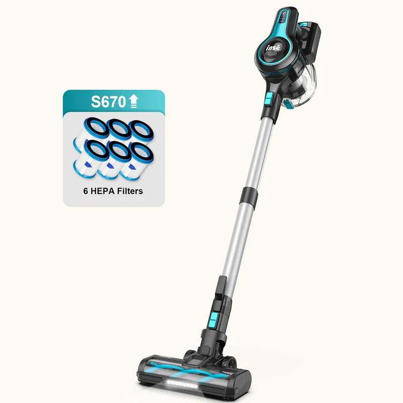 INSE S670 Cordless Vacuum Cleaner 25kpa Powerful Suction 6 in 1 Multifunction - Image 13