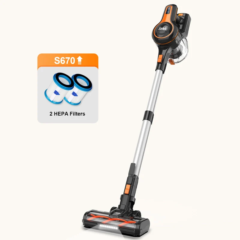 INSE S670 Cordless Vacuum Cleaner 25kpa Powerful Suction 6 in 1 Multifunction - Image 9