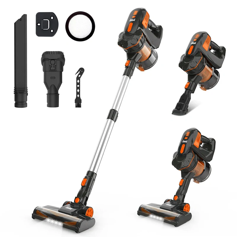 INSE V770 Cordless Vacuum Cleaner 12KPA Suction Power for Harwood Floor Cleaning - Image 12