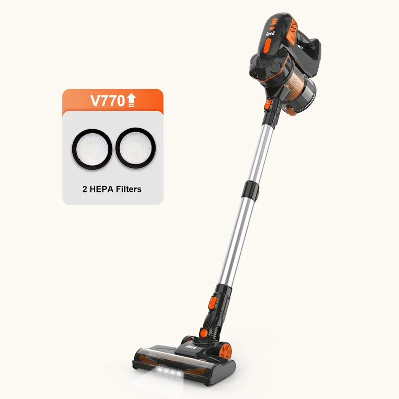 INSE V770 Cordless Vacuum Cleaner 12KPA Suction Power for Harwood Floor Cleaning - Image 14