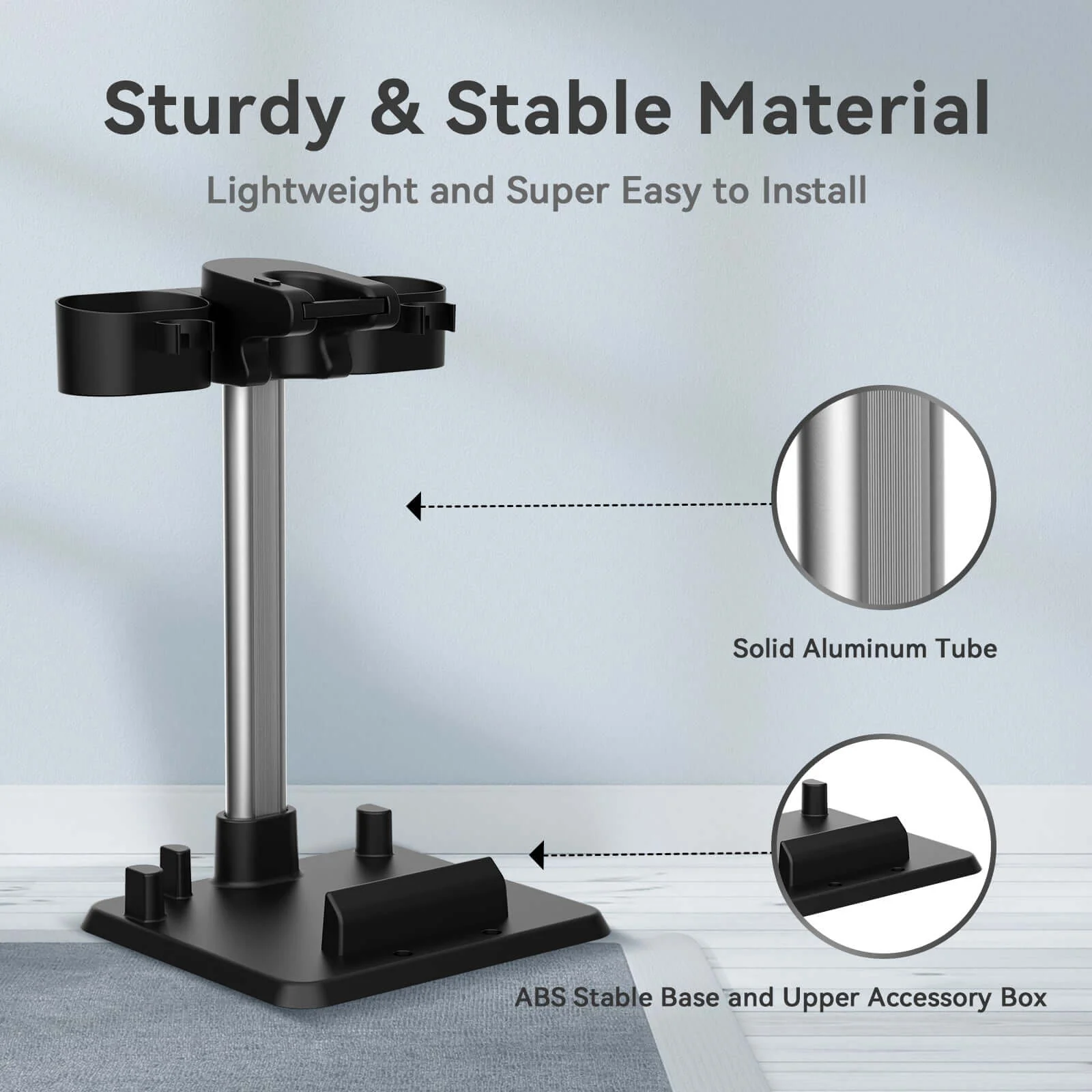 INSE Vacuum Stand for Cordless Vacuums - Image 3