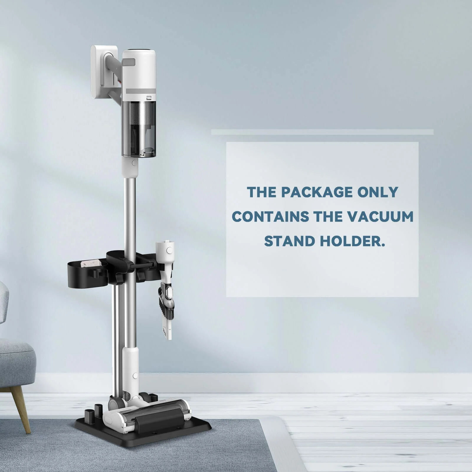 INSE Vacuum Stand for Cordless Vacuums - Image 7