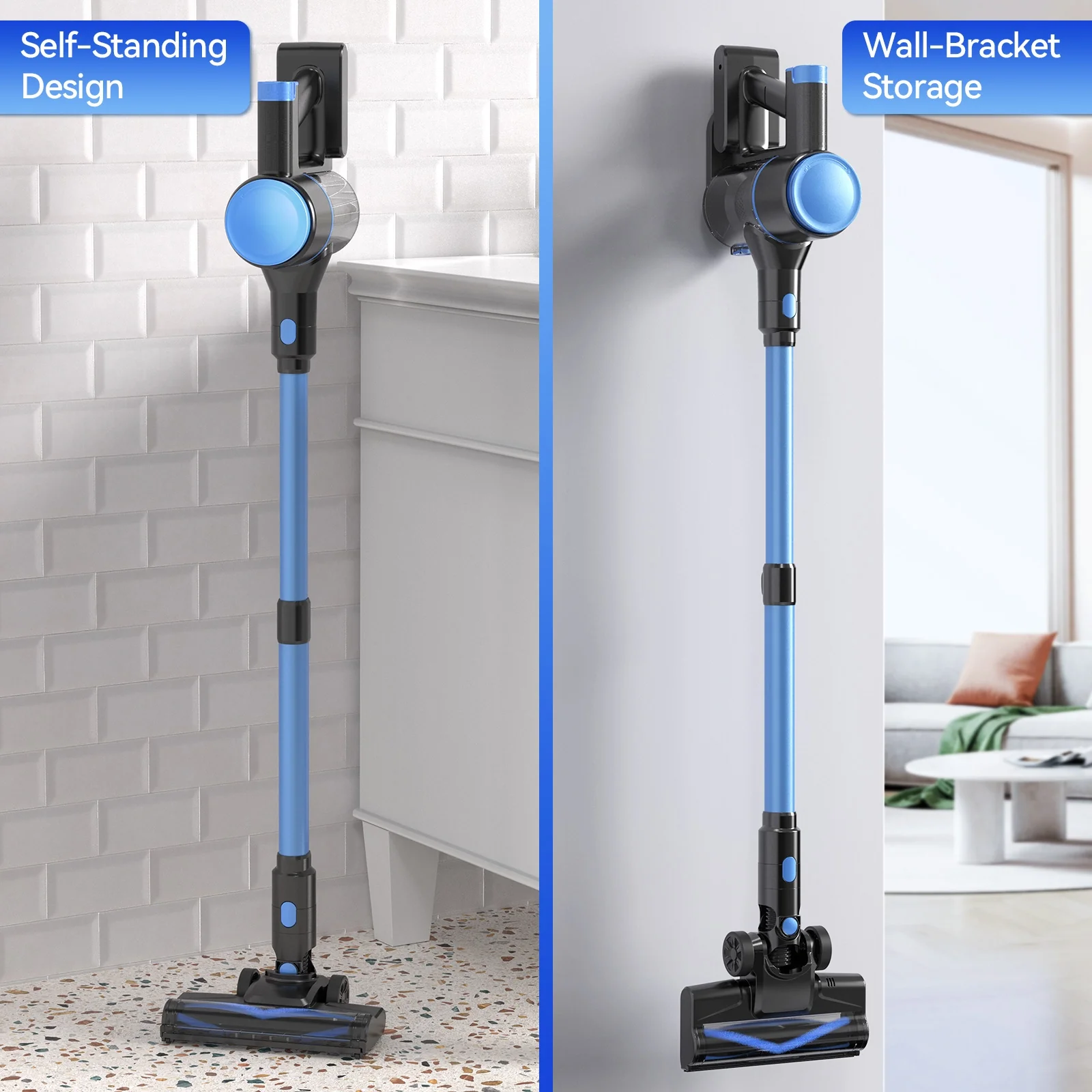 N8 Cordless Stick Vacuum Cleaner for Home Hardwood Floor Carpet Pet Hair - Image 8