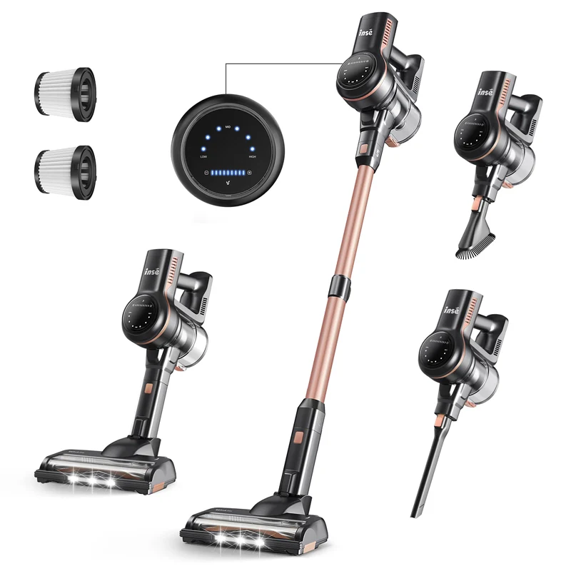 INSE S7P Cordless Stick Vacuum Rechargeable Vac For Hardfloor Carpet - Image 12