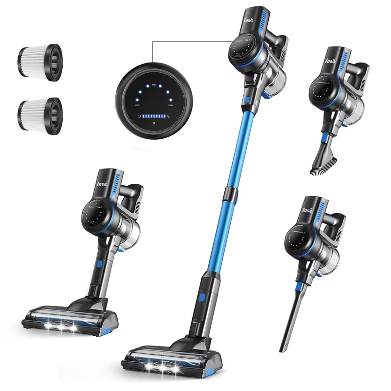 INSE S7P Cordless Stick Vacuum Rechargeable Vac For Hardfloor Carpet - Image 13