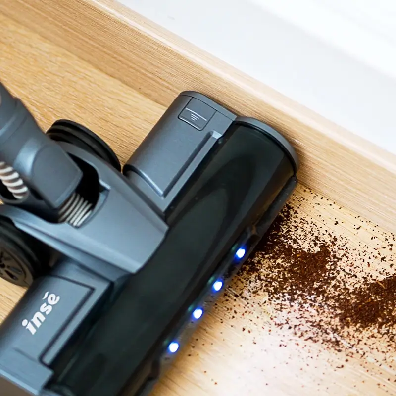 INSE S9X Cordless Stick Vacuum 30Kpa For Carpets With Smart Induction and LED Screen - Image 5