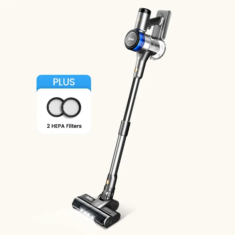 INSE S9X Cordless Stick Vacuum 30Kpa For Carpets With Smart Induction and LED Screen - Image 9