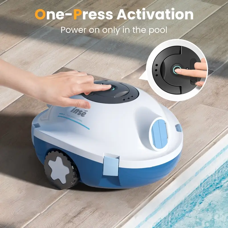 INSE Y10 Cordless Pool Vacuum Robot For Above Ground Pool / Inground Pool - Image 3
